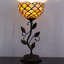 Lampe de table en verre coloré Tiffany