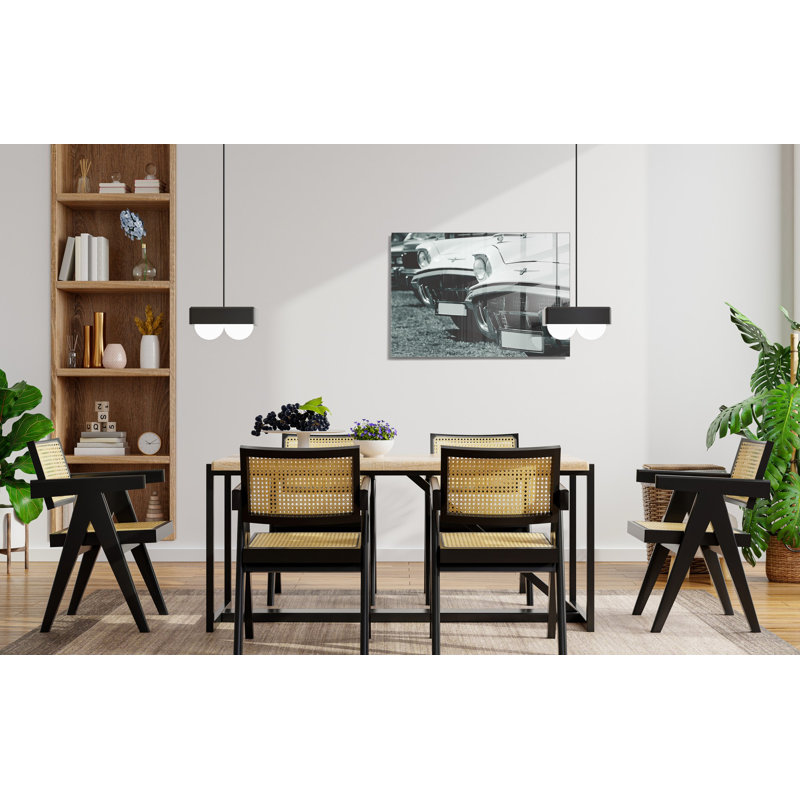 Peinture décorative en verre trempé, H 27,6 po x l 39,4 po