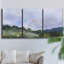 «Layered Horizon II», encadré sur toile, 3 pièces-94900442