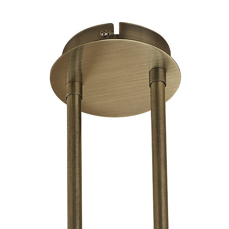 Henrich 8 - Light Kitchen Island Pendant, Antique Brass