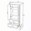 Buffet avec portes et tiroirs-1660300962