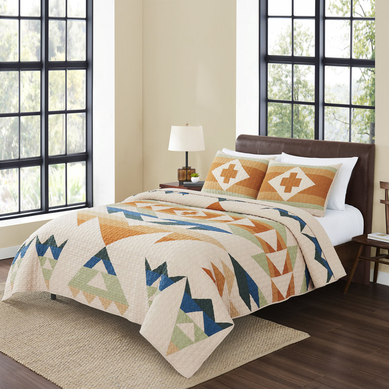Pendleton Solstice Canyon Quilt Set Twin, Twin Quilt + 1 Sham