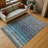 Machine Washable Indoor/Outdoor Chantille ACN2316 Stripes Rug-718230825
