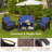 4 - Person Patio Conversation Set with Cushions