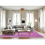 Tapis mauve rayé Uwais-780284052