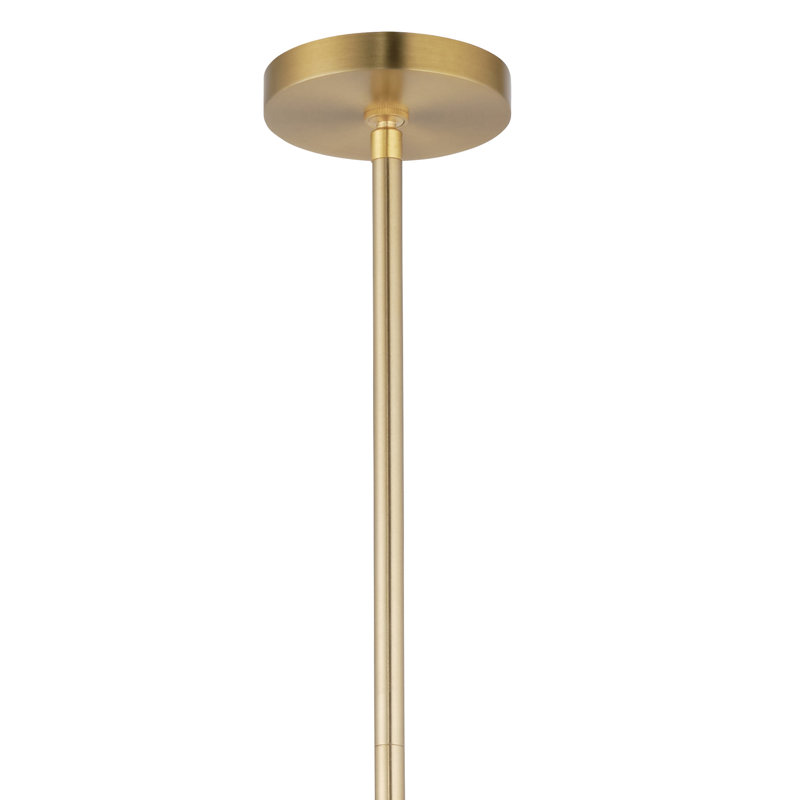 Aire 4-Light Small Chandelier, Off-White Linen, Off-White