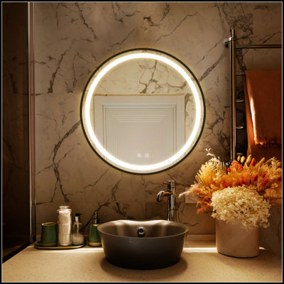 Miroir de salle de bain à DEL