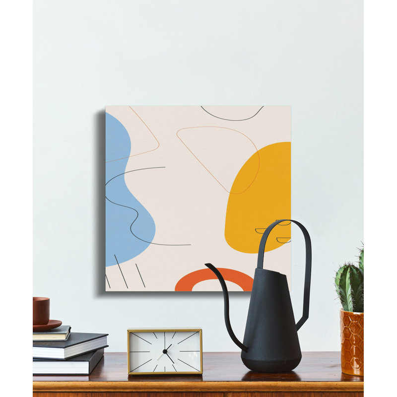 1 Piece Wrapped Canvas Wall Art Set, 15.24 cm H x 15.24 cm W