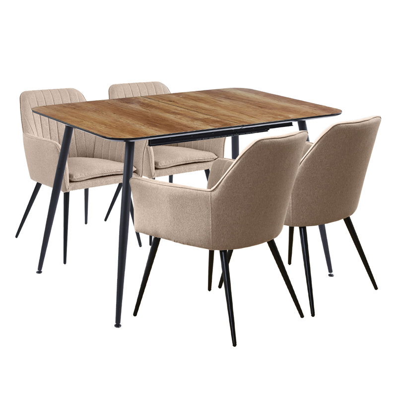 Mose 4 - Person Extendable Dining Set