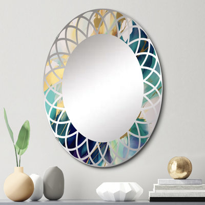 Wendyl - Miroir mural moderne ovale