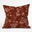 Gabriela Fuente Holiday Floral Throw Pillow-50961359