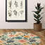 Tapis tressé en fleurs-106463981