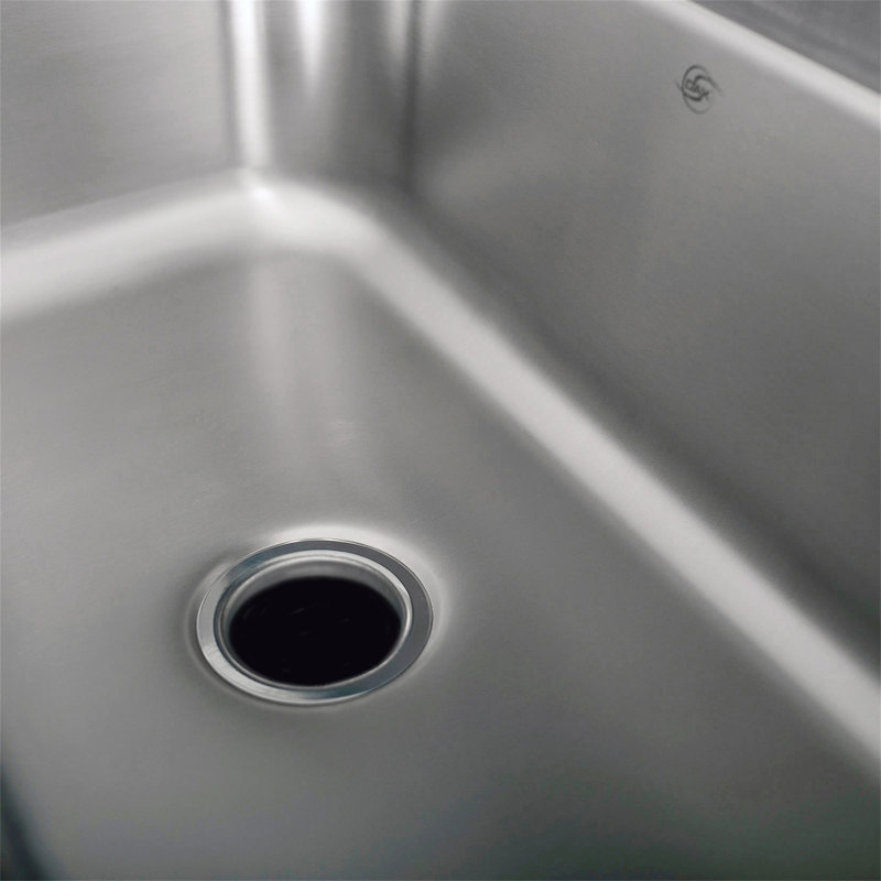 Évier de cuisine en acier inoxydable - bol simple - 18 jauges - 304 SS
