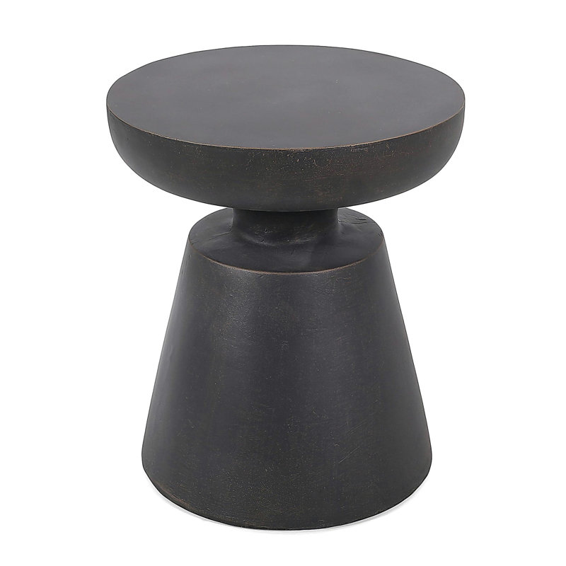 Outdoor LightWeight Concrete Side Table