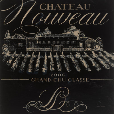 Chateau Nouveau Elements I 1 Piece Wrapped Canvas Wall Art