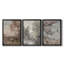 Paysage rétro Cxxxxi - Toile tendue avec châssis sur mesure - 3 pièces-1510753812-1510753815