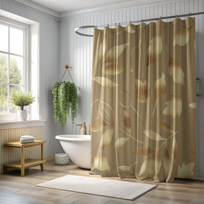 Rideau de douche 1 pièce Golden Harvest