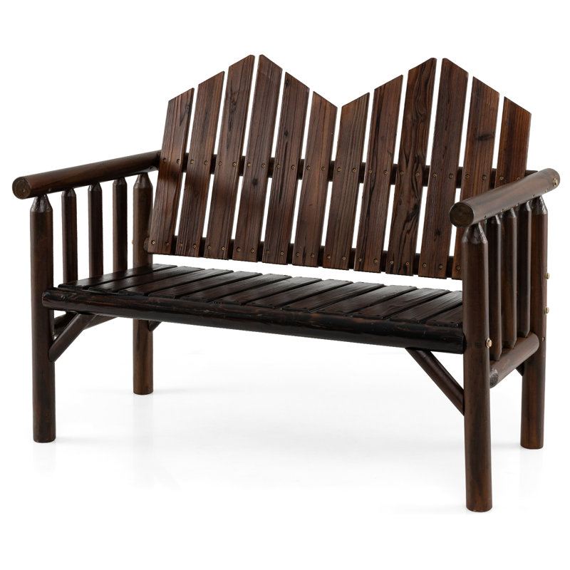 Solid Wood Outdoor Bench