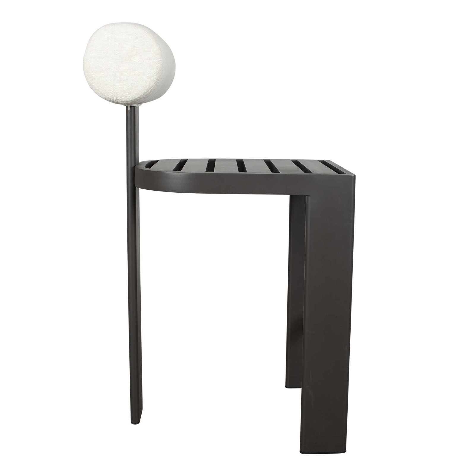Bolster Back Patio Bar Stool, 30"