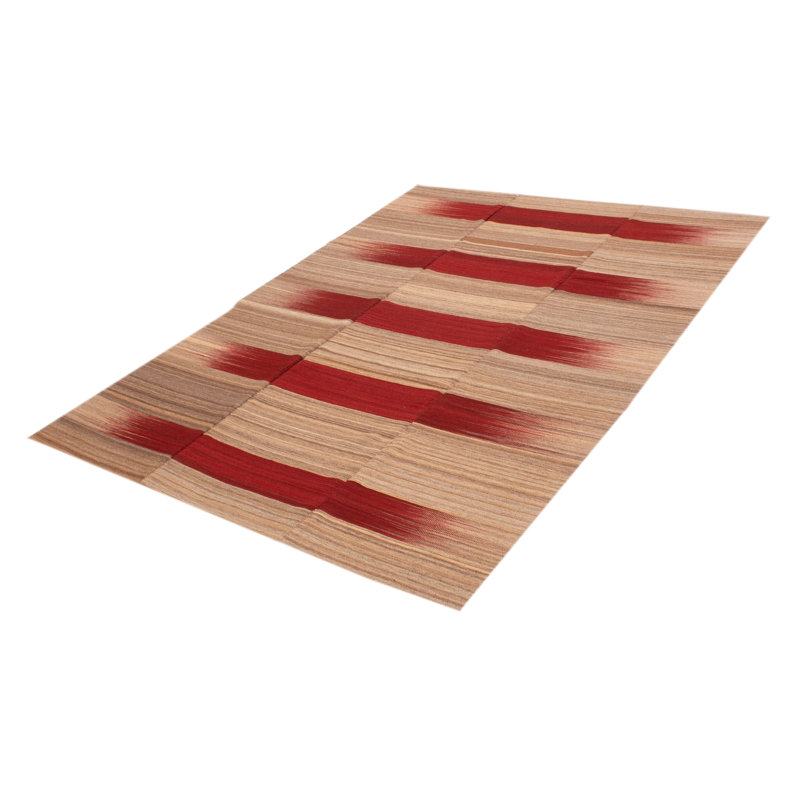 Kilim brun clair Ankara 7 pi 7 po x 10 pi 6 po