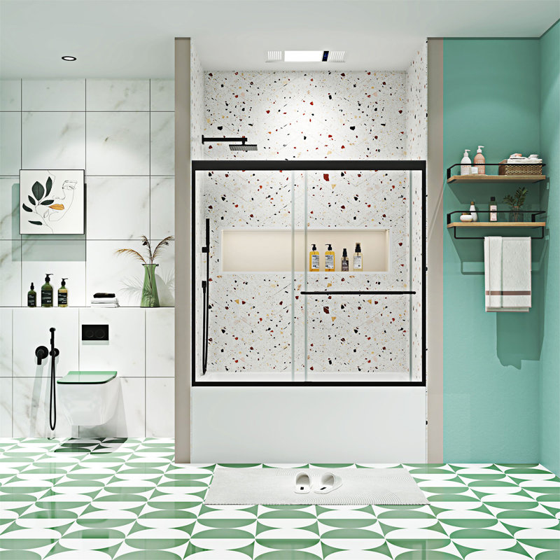 Porte de douche coulissante