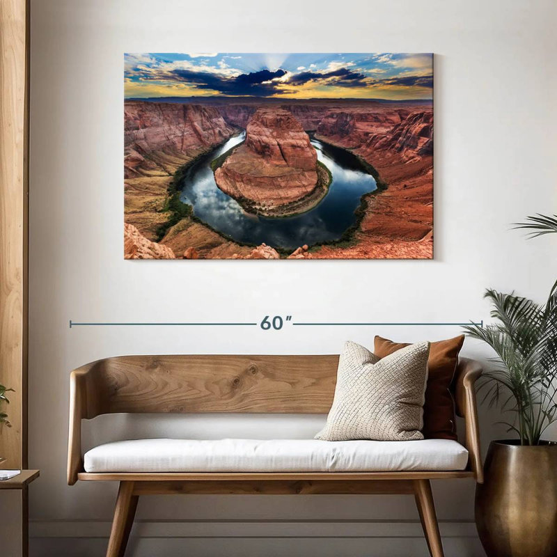 Alvord Horseshoe Bend Arizona, 30" H x 45" W