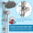 Wall Mounted Exposed Shower Faucet with Anti-Scald Pressure Balance Valve-94439757
