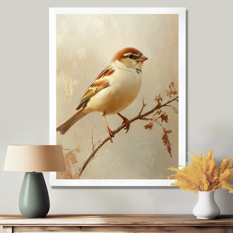 Krupa - Animals Wall Art Prints, H 20 po x l 12 po, Reproduction encadrée d'une seule photo, Blanc