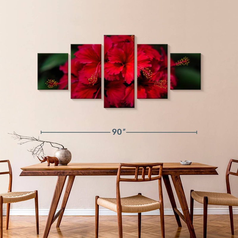Thailand Flower, 42" H x 92" W