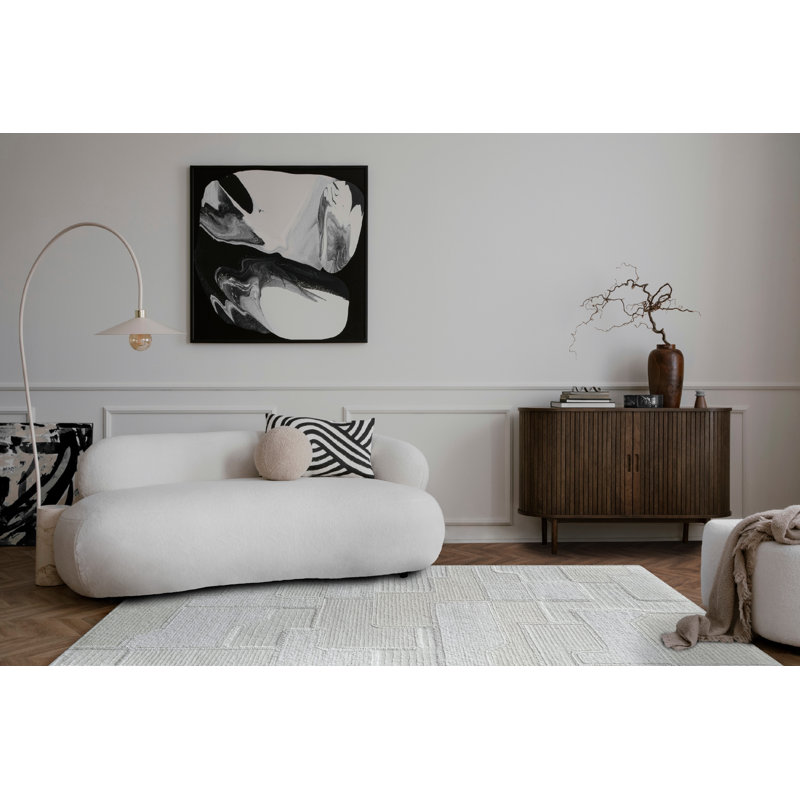Tapis touffeté à la main Denali - ivoire - 8 pi 6 po x 11 pi 6 po, 8 pi 6 po x 11 pi 6 po