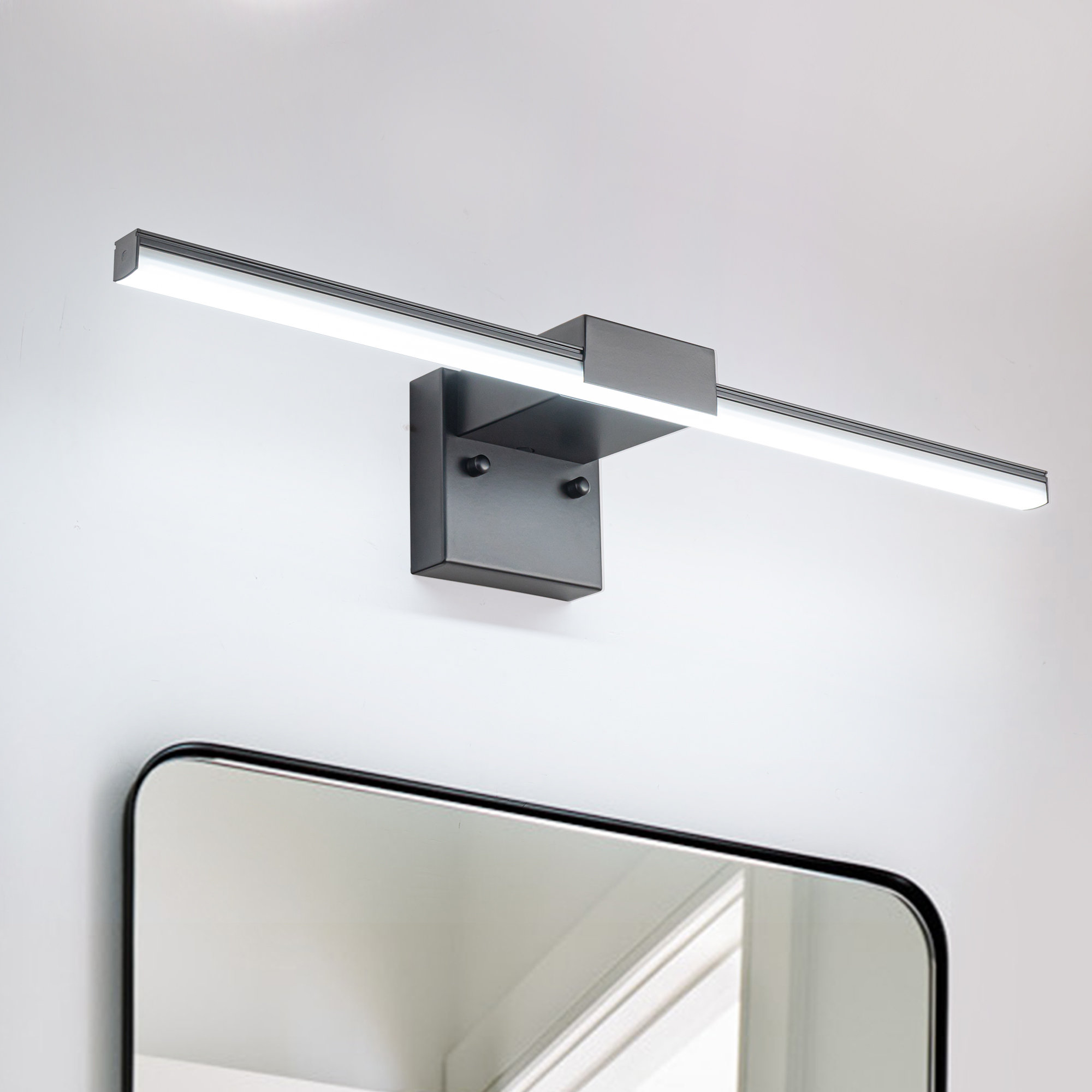 Ivy Bronx Graylee Wall Sconce Bathroom Vanity Light Lights for Pictures on Wall Bathroom Light ...