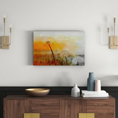 Daisy Sleep by Parvez Taj - Wrapped Canvas Print