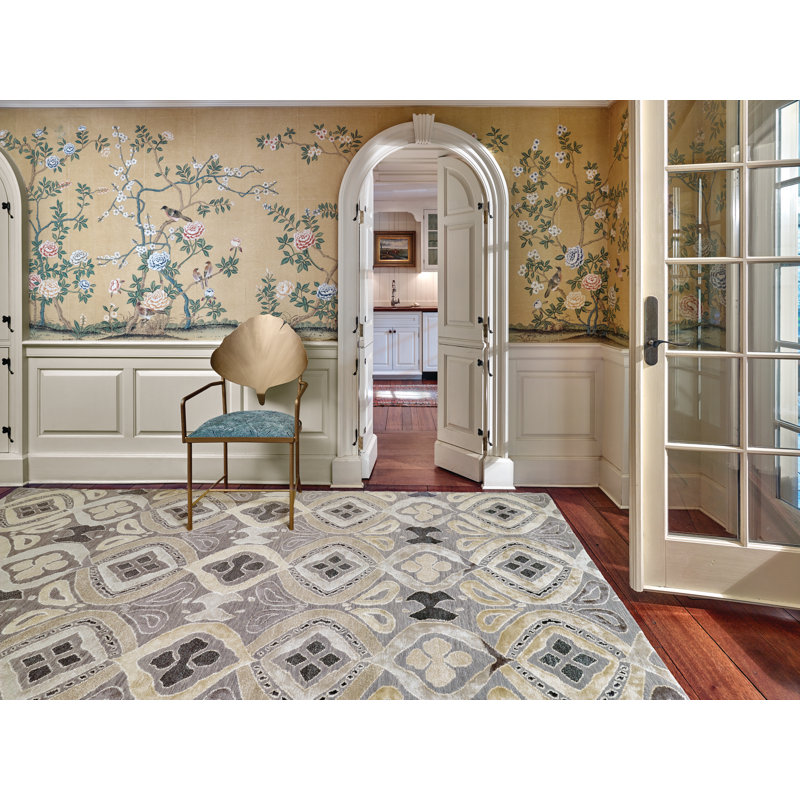 Bali Geometric Area Rug, Rectangle 10' x 14'