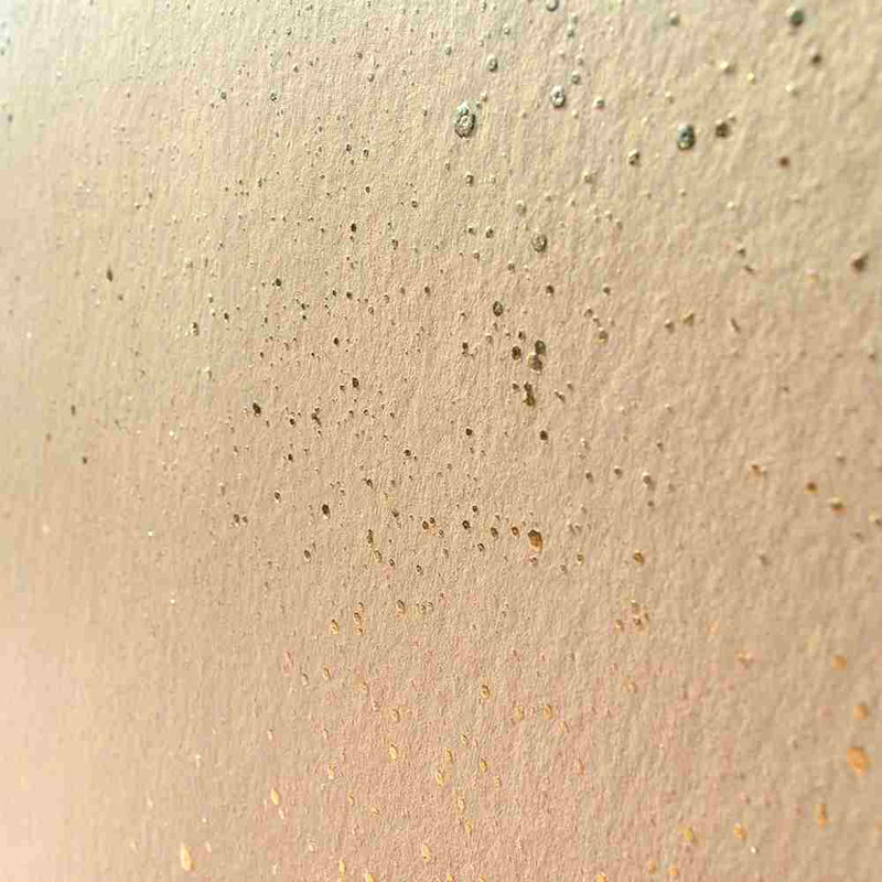 Panneau de papier peint Cosmos Elikónas, L 26 po x L 108 po, Or