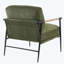 Chaise longue de loisirs en velours noir-1739656674
