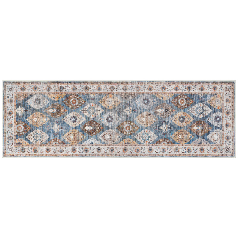 Washable Non-Slip Area Rug, Runner 2' x 6'