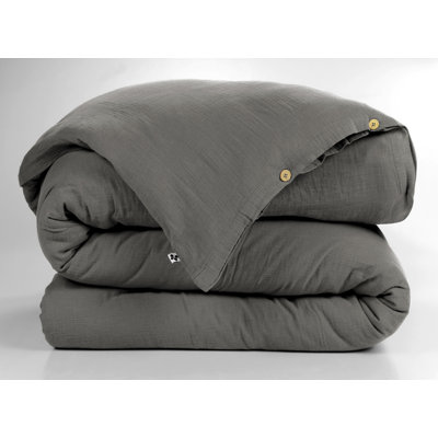 Knopp Cotton Solid Colour Duvet Cover