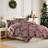 Christmas Carol Oversized Reversible Holiday Bedding Down Alternative Comforter Set with shams-102536176