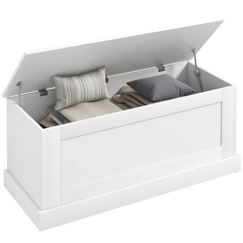 Boîte à jouets 39,4 po, Blanc