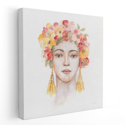 International Woman IV - Canvas Print Wall Art