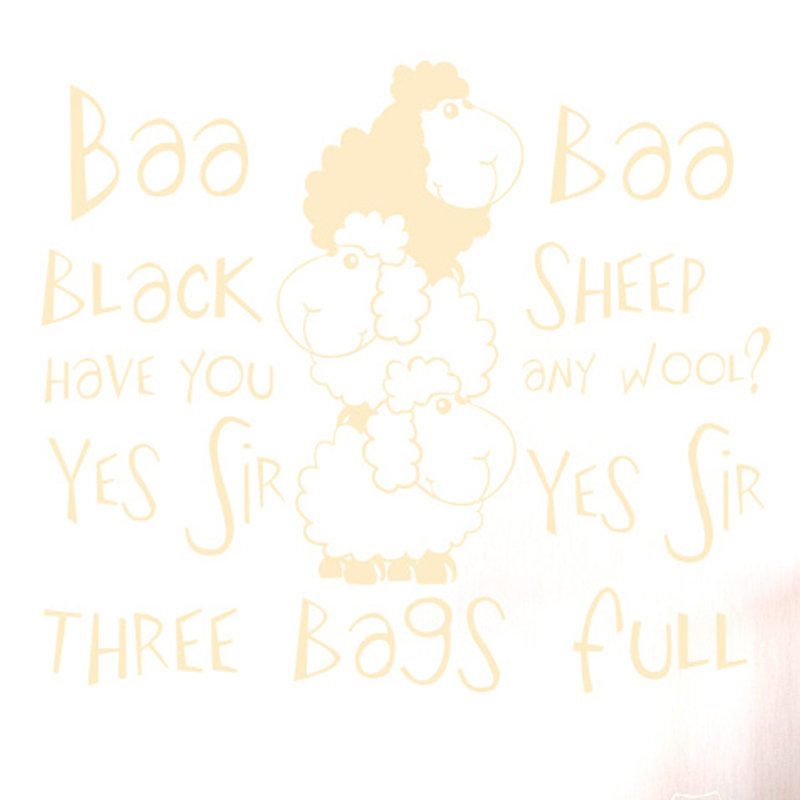 Wall Decal, Beige