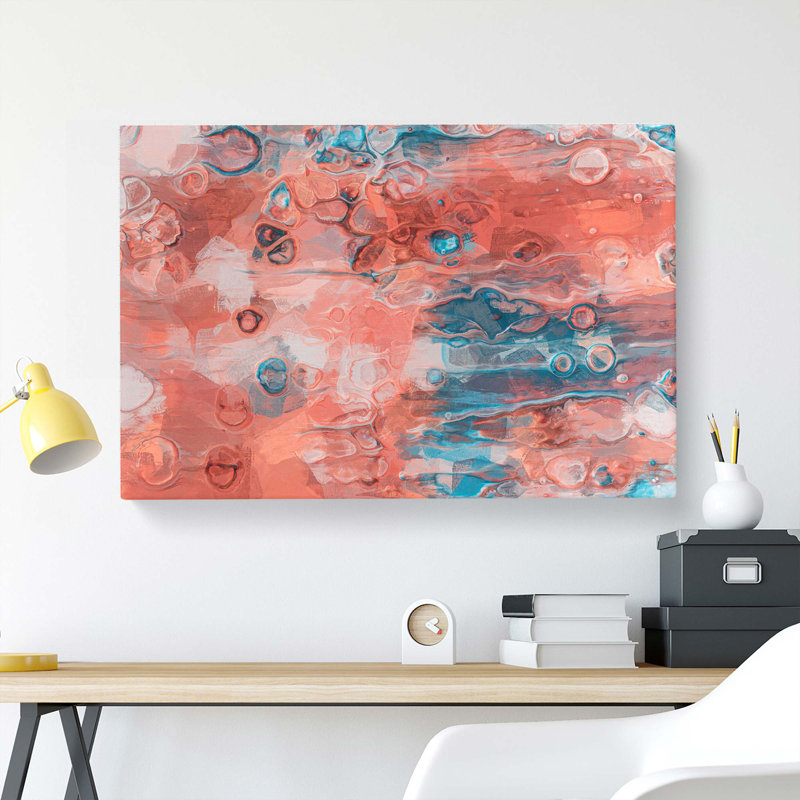 Promises In Abstract - Wrapped Canvas Print, 40cm H x 60cm W x 3cm D