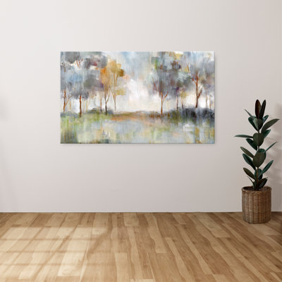 "A Walk In The Meadow" by Nan Print on Canvas