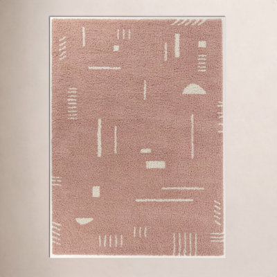 Morin Geometric Shag Rug