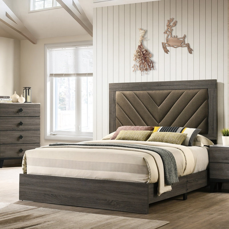 Structure de lit contemporaine 1pc, Grand lit