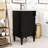 Modern Rustic Freestanding Single Bathroom Vanity with Ceramic Sink and Ample Storage-1198565286