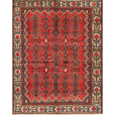 Tapis oriental brun / beige / rouge