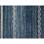 Tapis rayé bleu-436496384