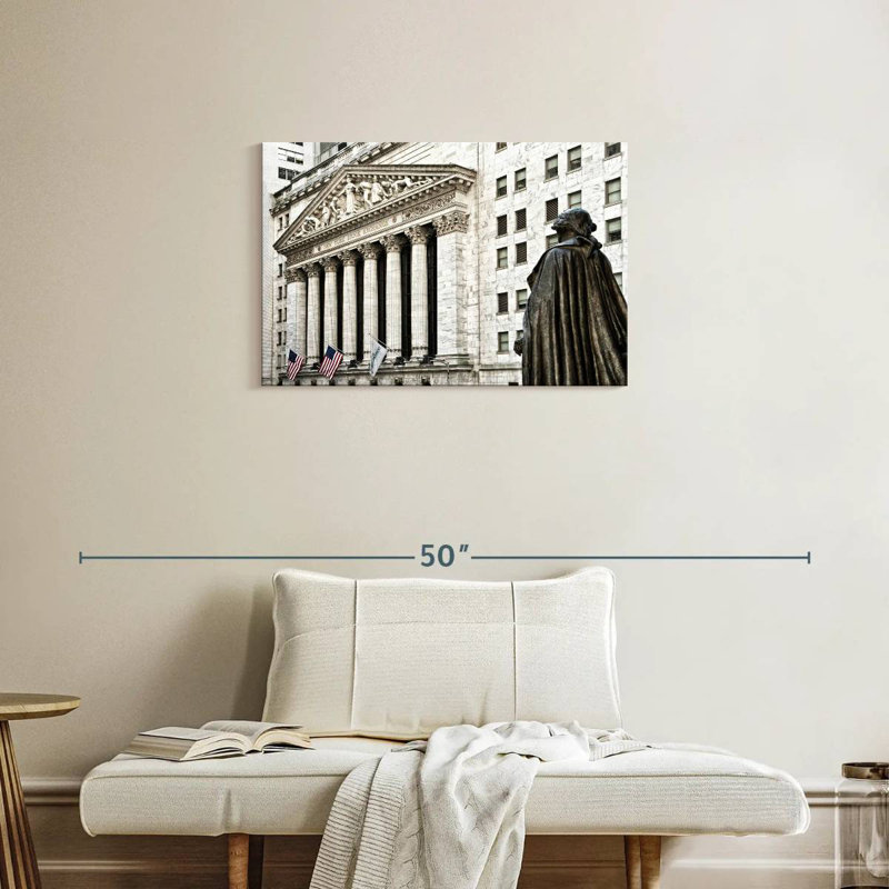 Rorry NYC Wall Street Building, 20" H x 30" W