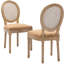 Chaise d'appoint rembourrée H 19,7 po Amando-1611107424-1613295720